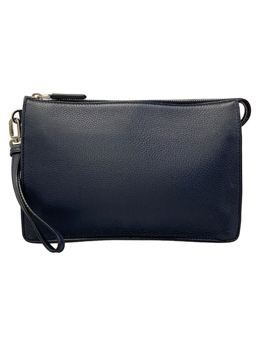 Prada Second Bag Dark Navy Leather